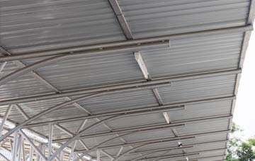 installing Boxs Shop metal roofing